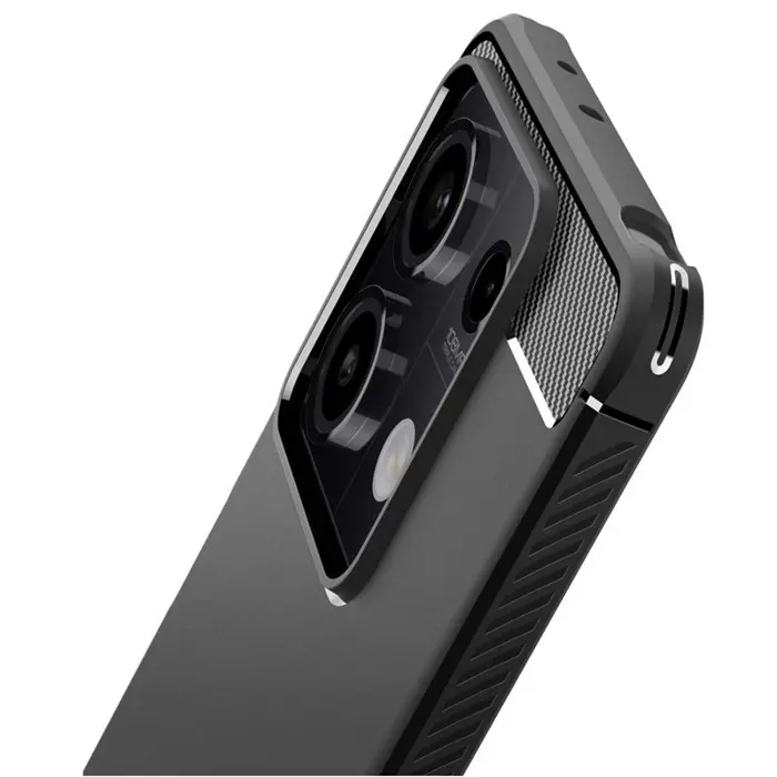 Spigen Rugged Armor, matte black - Xiaomi Redmi Note 13 5G