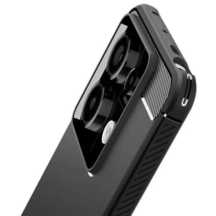 Spigen Rugged Armor, matte black - Xiaomi Redmi Note 13 Pro 5G / POCO X6 5G