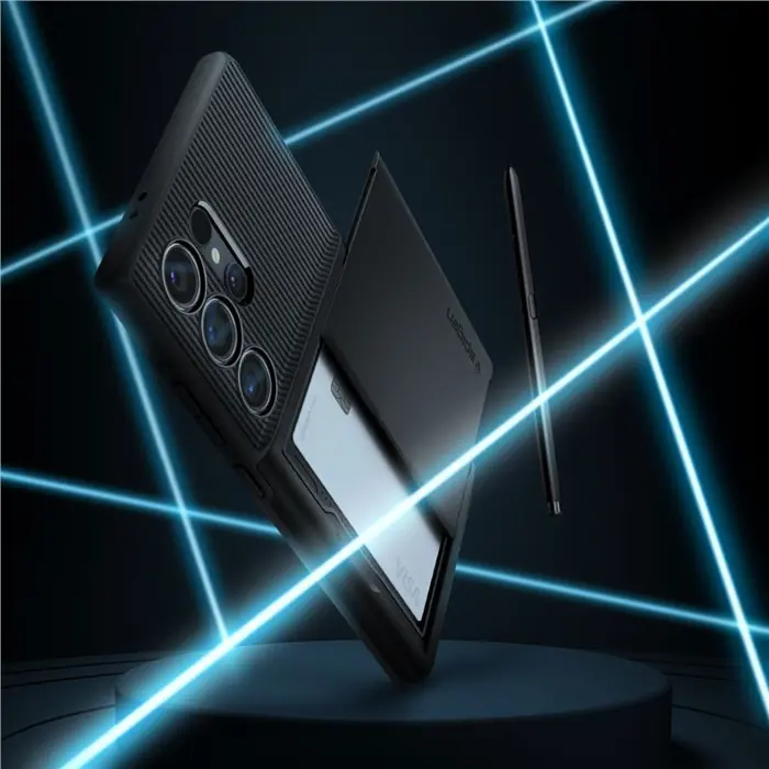 Spigen Slim Armor CS, black zaštitna maska za telefon - Samsung Galaxy S24 Ultra (ACS07306)