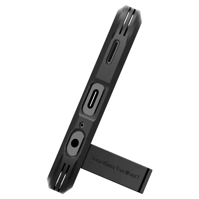 Spigen Tough Armor, black - Samsung Galaxy A15/A15 5G