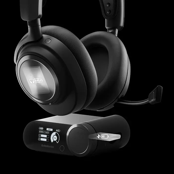 SteelSeries Gaming Headset Arctis Nova Pro X Over-Ear Noise canceling Wireless Wireless
