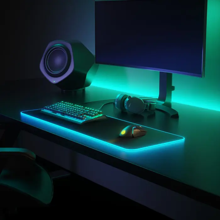 Steelseries QcK Prism Cloth XL Gaming mouse pad Black