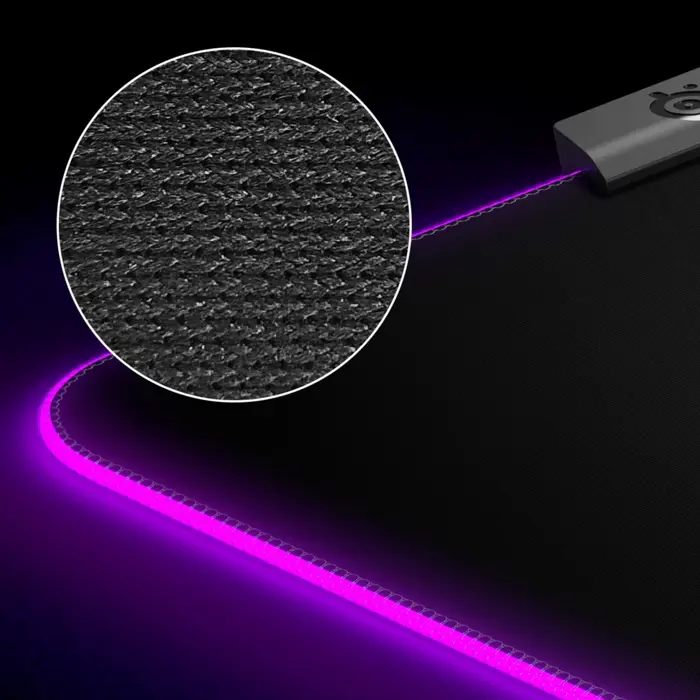 Steelseries QcK Prism Cloth XL Gaming mouse pad Black
