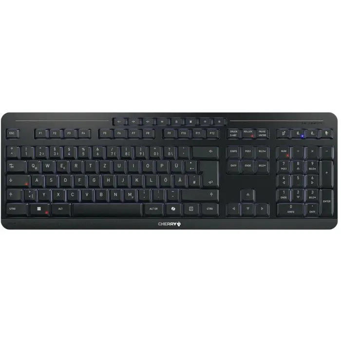 Stream Desktop ULTIMATE (black, DE layout, Cherry SX scissor technology)