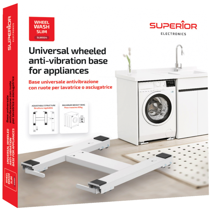 Superior Univerzalna antivibraciona baza na kotačima - Wheel Wash Slim