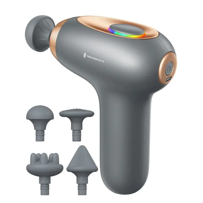 TAOTRONICS Masažna mini pištola siva