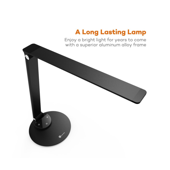 TaoTronics Minimalist LED table lamp black TT-DL19