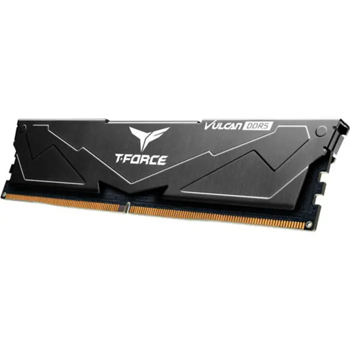 Team Group DDR5 16GB - 5200 - CL - 40 - Single-Kit - DIMM - FLBD516G5200HC40C01, Vulcan, XMP, black