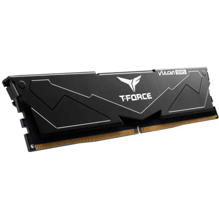 Team Group DDR5 16GB - 5200 - CL - 40 - Single-Kit - DIMM - FLBD516G5200HC40C01, Vulcan, XMP, black