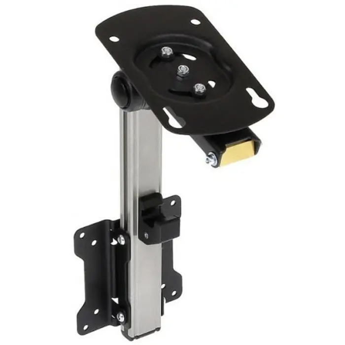Techly Fold-Up Retractable Ceiling Mount for TV LED/LCD 17"-37" Black