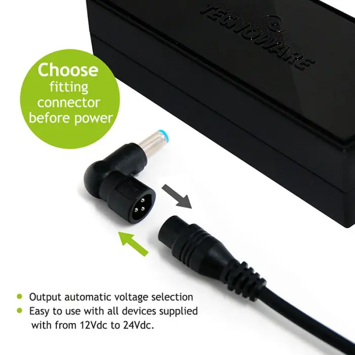 Tecnoware universal power supply for laptops 95W