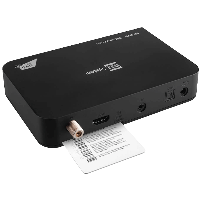 TELE System Prijemnik satelitski, DVB-S/S2 sa tivùsat smart karticom - TS9019 HD + Tivusat karte