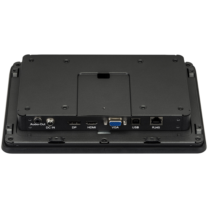 The ProLite TF1015MC (10.1 inch) uses PCAP touch technology and is built into an eye catching bezel with edge-to-edge glass. Equipped with a foam seal finish it supports seamless integration into kios