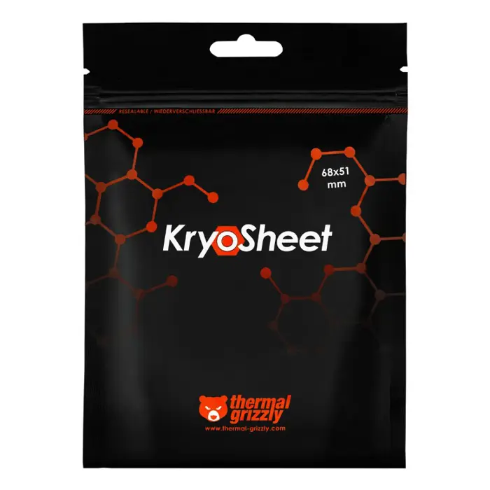 Thermal Grizzly KryoSheet Thermal Pad - 68 x 51 mm