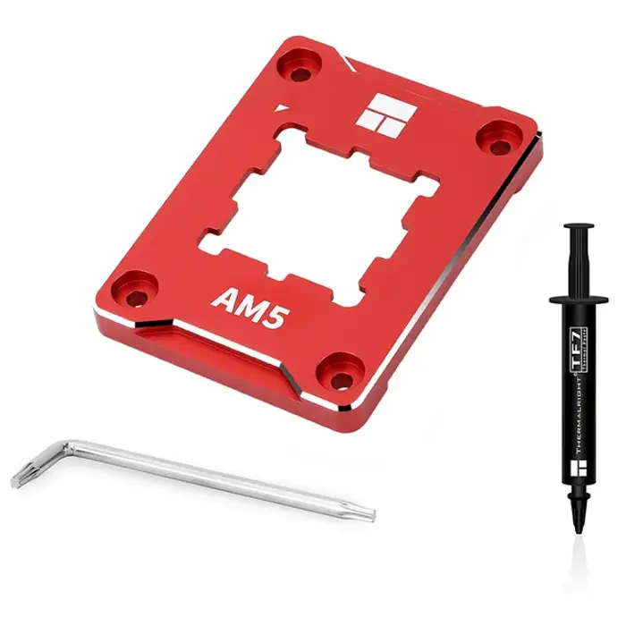 Thermalright AM5 CPU Bending Correction, contact frame, secure frame, red