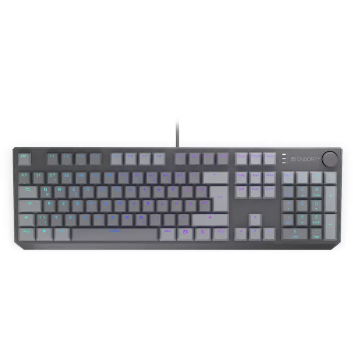 Thock V2 (gray, DE layout, ENDORFY Red)