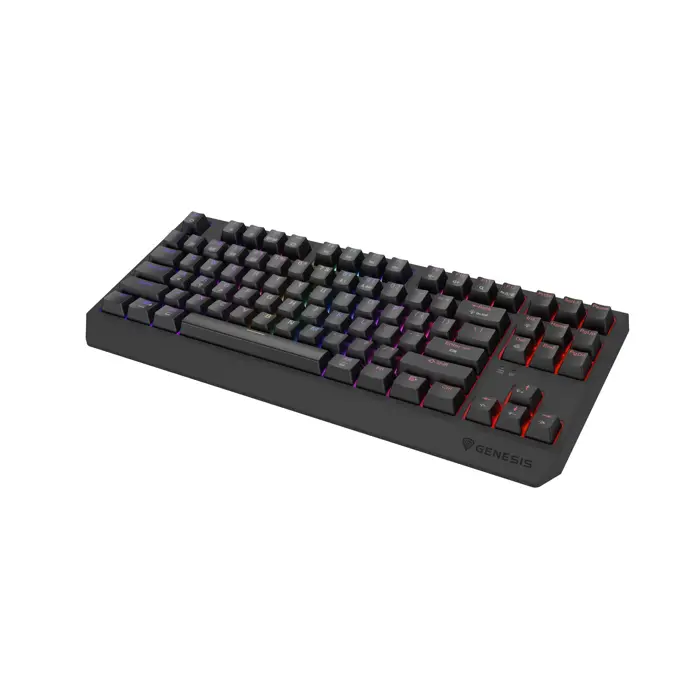 THOR 230 | Mechanical Gaming Keyboard | Wireless | US | Black | 2.4 GHz, Bluetooth, USB | Outemu Silent Lemon