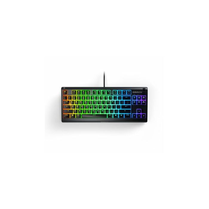Tipkovnica STEELSERIES Apex 3 TKL, US layout, crna, USB