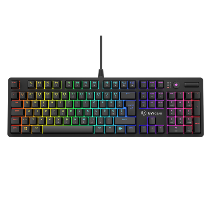 Tipkovnica UVI Pride V2 Gaming Keyboard, UK layout (SLO/CRO)