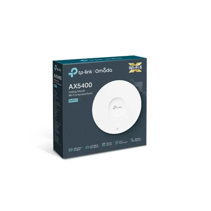 TP-LINK 5400Mbps Wireless AX WiFi 6 ceiling access point