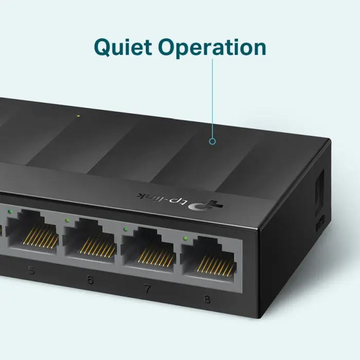 TP Link 8-port Gigabit Desktop preklopnik (Switch), 802.3X Flow Control, vanjsko napajanje
