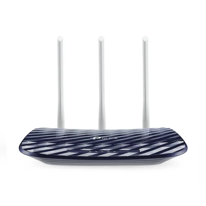 TP-Link AC750 Archer C20 bežični usmjerivač (Dual-Band Router) 300Mbps/433Mbps (2.4GHz/5GHz), 802.11a/b/g/n/ac, 1×WAN, 4×LAN, WPS, 3×fiksna antena