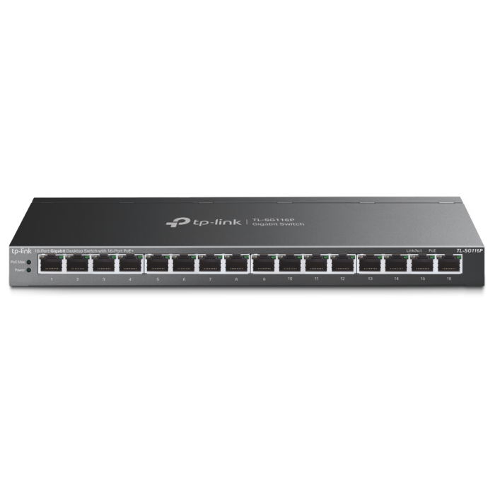 TP-LINK Gigabit Network Switch 16-Port PoE+