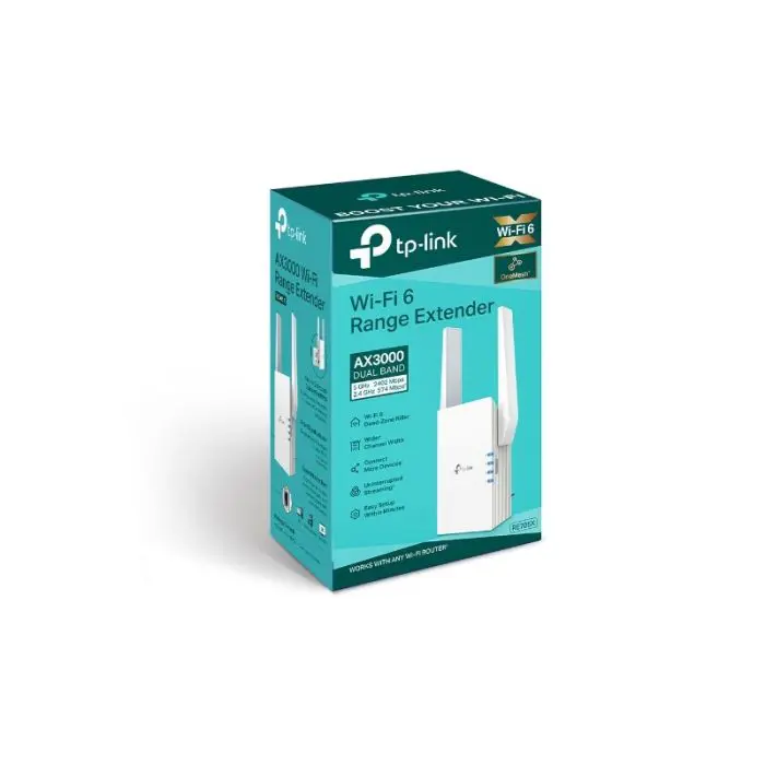 TP-LINK RE705X AX3000 Mesh WiFi 6 Range Extender