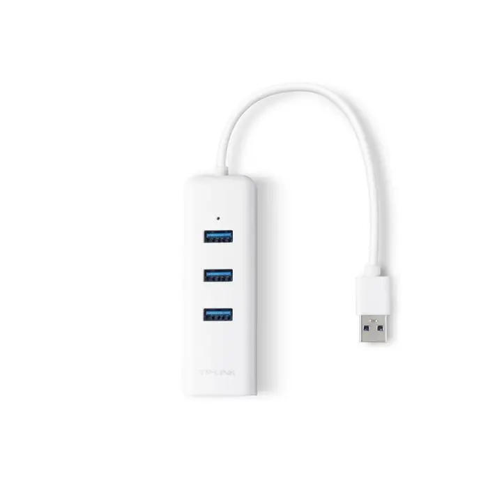 TP-LINK USB 3.0 3-Port Hub & Gigabit Ethernet Adapter 2in1