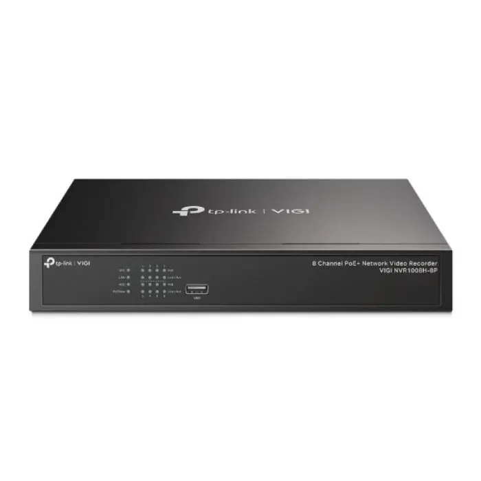 TP-LINK VIGI 8-channel network video recorder PoE+