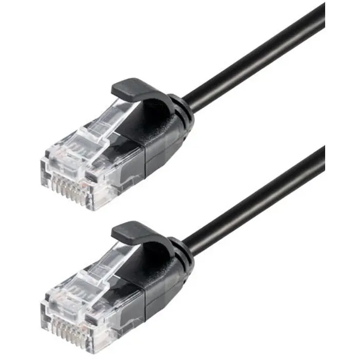 Transmedia CAT6a Thin U UTP Patch Cable 2m black