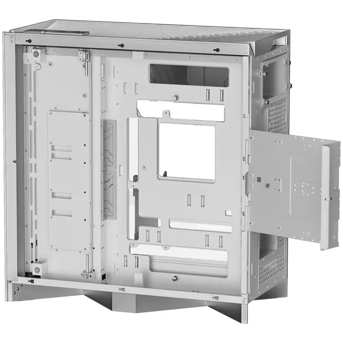 TRYX LUCA L70 Midi-Tower, Tempered Glass, ARGB - white-C-L700N-NN0H-G0W
