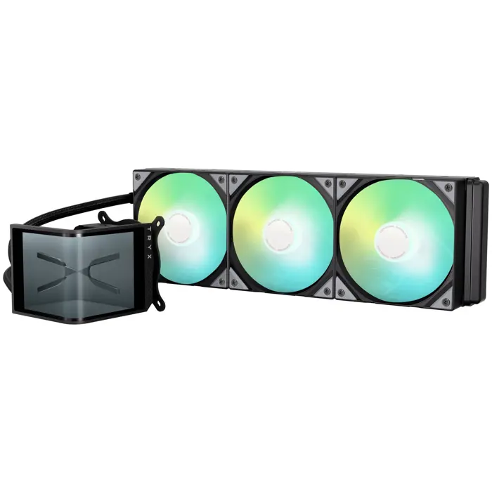 TRYX PANORAMA SE ARGB 360 Komplett-Vodeno hlađenje, 3D-AMOLED-Display - 360mm, black-L-P360L-AM3M-G0K