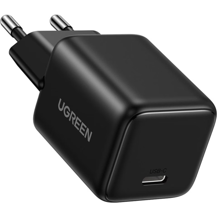 Ugreen 30W USB-C GaN hitri polnilec - črn
