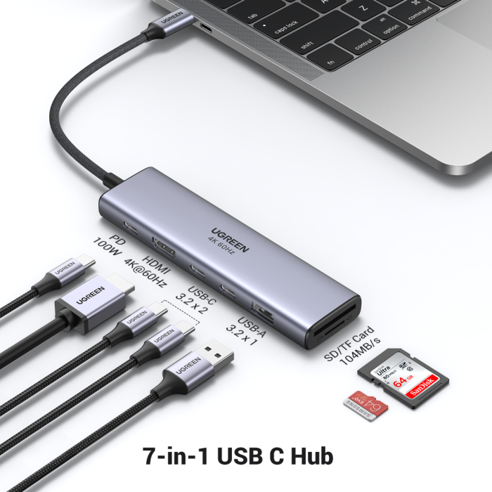 Ugreen 7 in 1 USB-C Hub