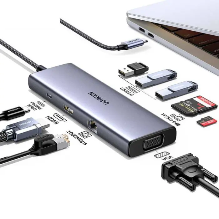 Ugreen 9in1 docking station 4K@30Hz with PD