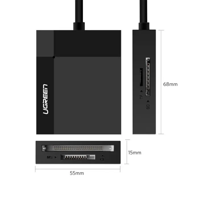 Ugreen Card reader All-in One 0.5m - box