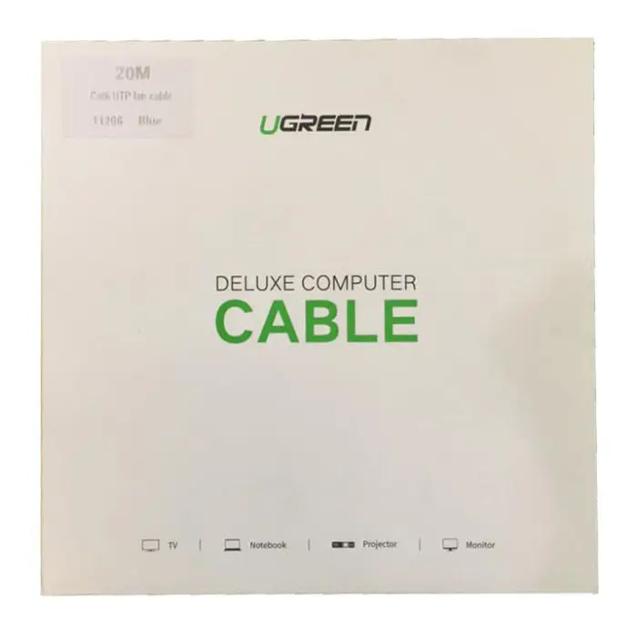 UGREEN Cat 6 UTP Lan cable 20m blue - box