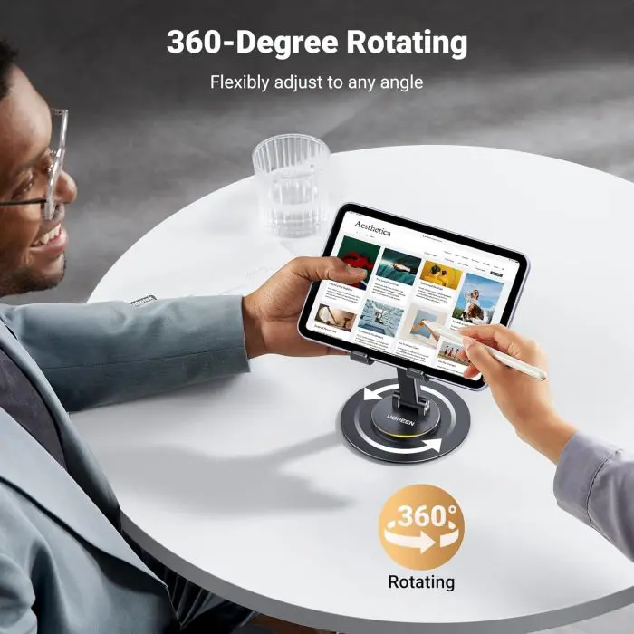 Ugreen desktop rotating phone stand