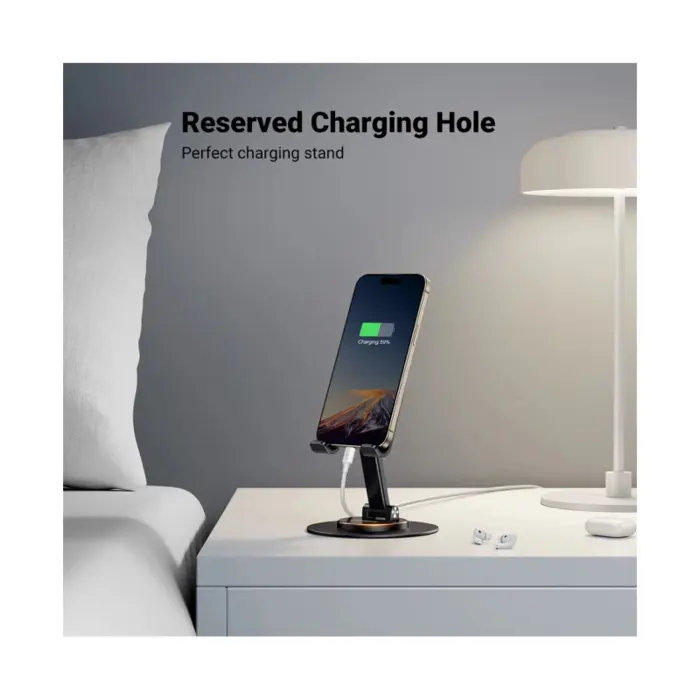 UGREEN Držač za smartphone, stolni, metalni, sivi