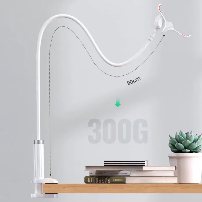 UGREEN držač za smartphonee, fleksibilni, bijeli, 90cm