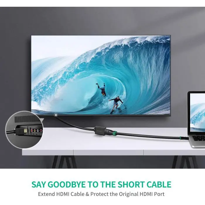 Ugreen HDMI 1.4 cable - extension 2m - polybag