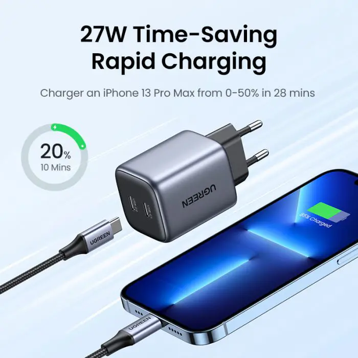Ugreen Nexode 45W USB C Charger GaN II PD 3.0