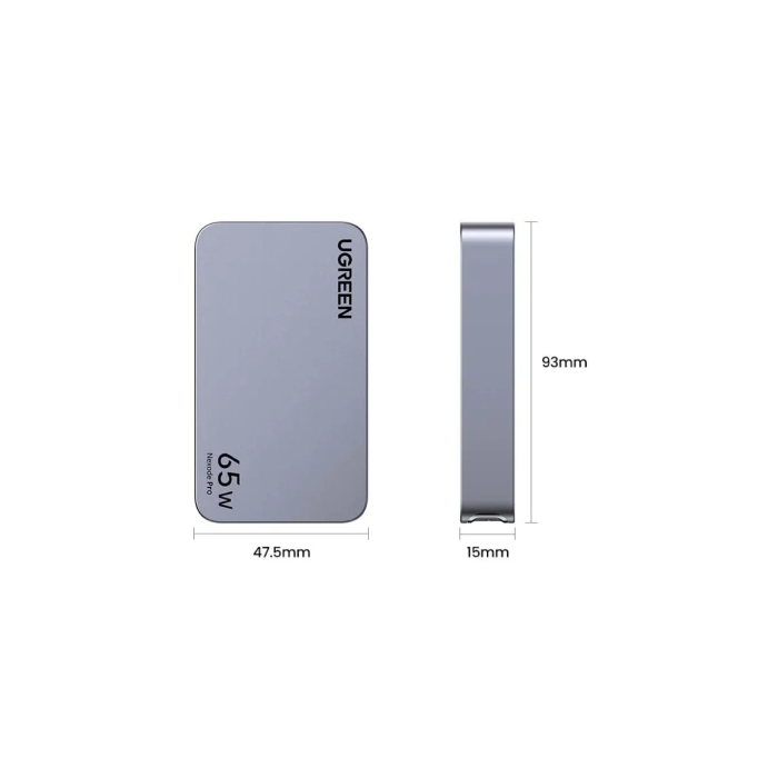 Ugreen Nexode Pro 65W 3 port ultra-slim USB Gan charger
