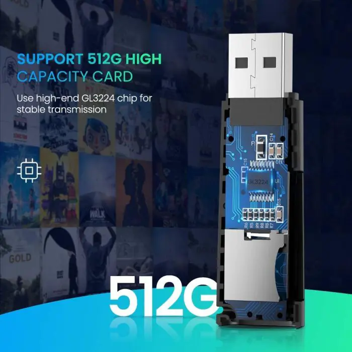Ugreen SD / microSD Card Reader USB 3.0 - box