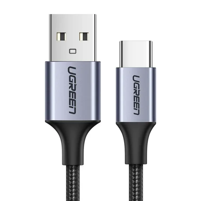 UGREEN USB 2.0 A to USB-C cable 2m (black) - polybag