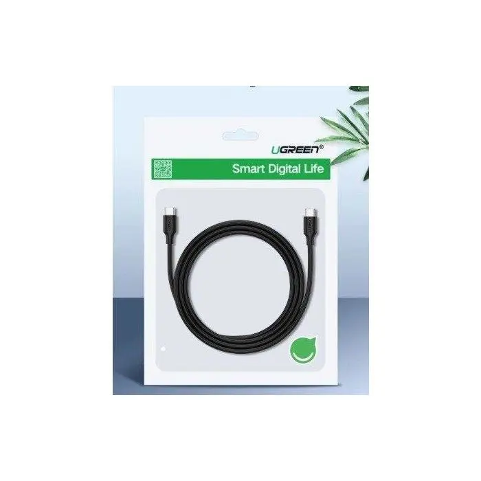 UGREEN USB 2.0 USB-C to USB-C 1m (black) - polybag