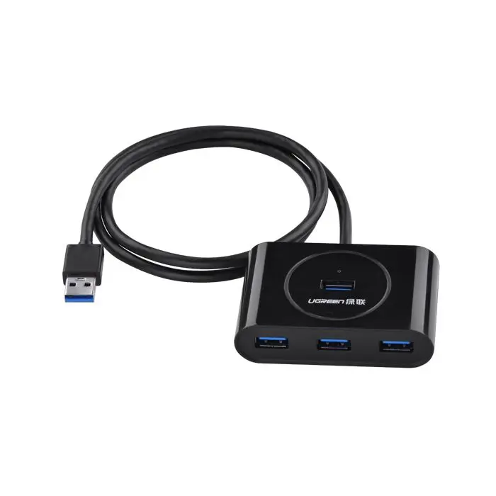 Ugreen USB 3.0 4 Ports Hub black 0.5m - box