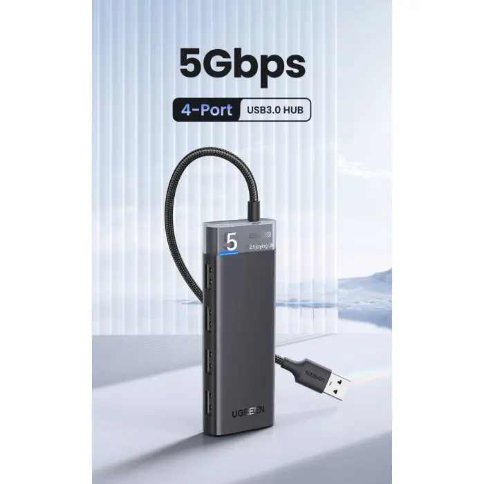 Ugreen USB 3.0 hub with 4 ports 5Gbps