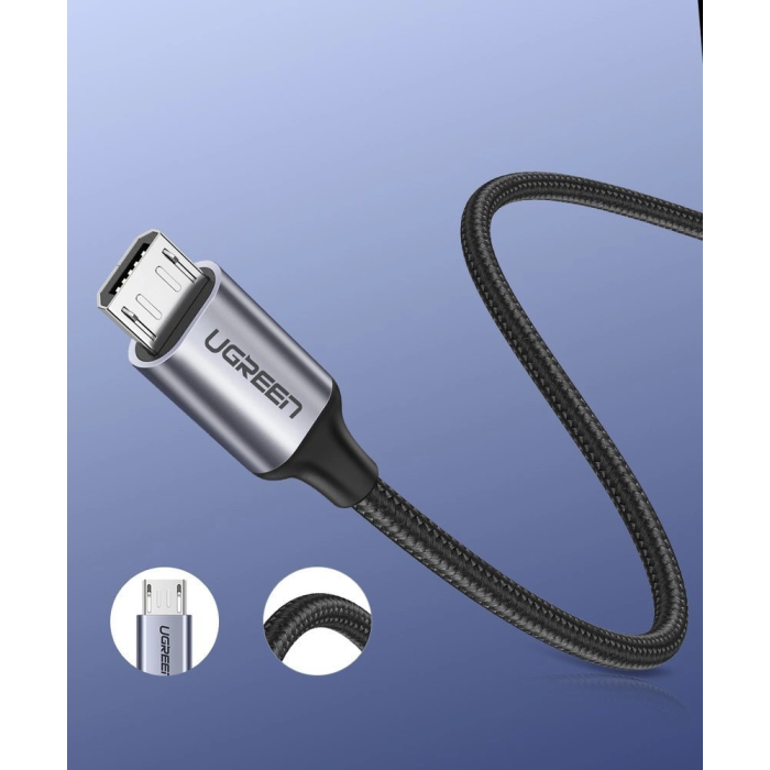 Ugreen USB-A to micro USB 2.4A cable - 1m